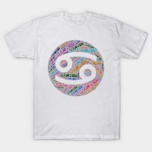 Cancer Zodiac Sign T-Shirt